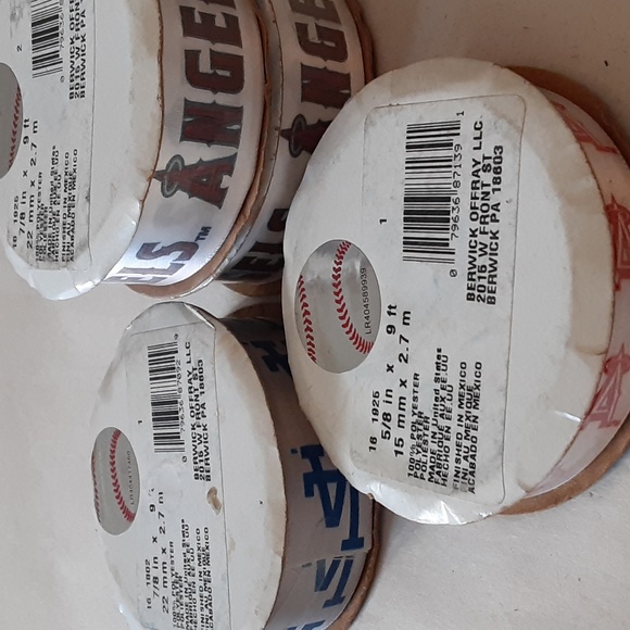 Sports Ribbon -Dodgers and Angels baseball. - Picture 2 of 5